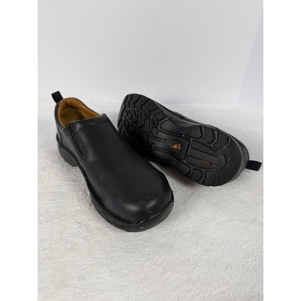 Red Wing 6700 Slip On Work Shoes Steel Toe ASTM F2413 Men's 8.5D Black - Picture 8 of 9
